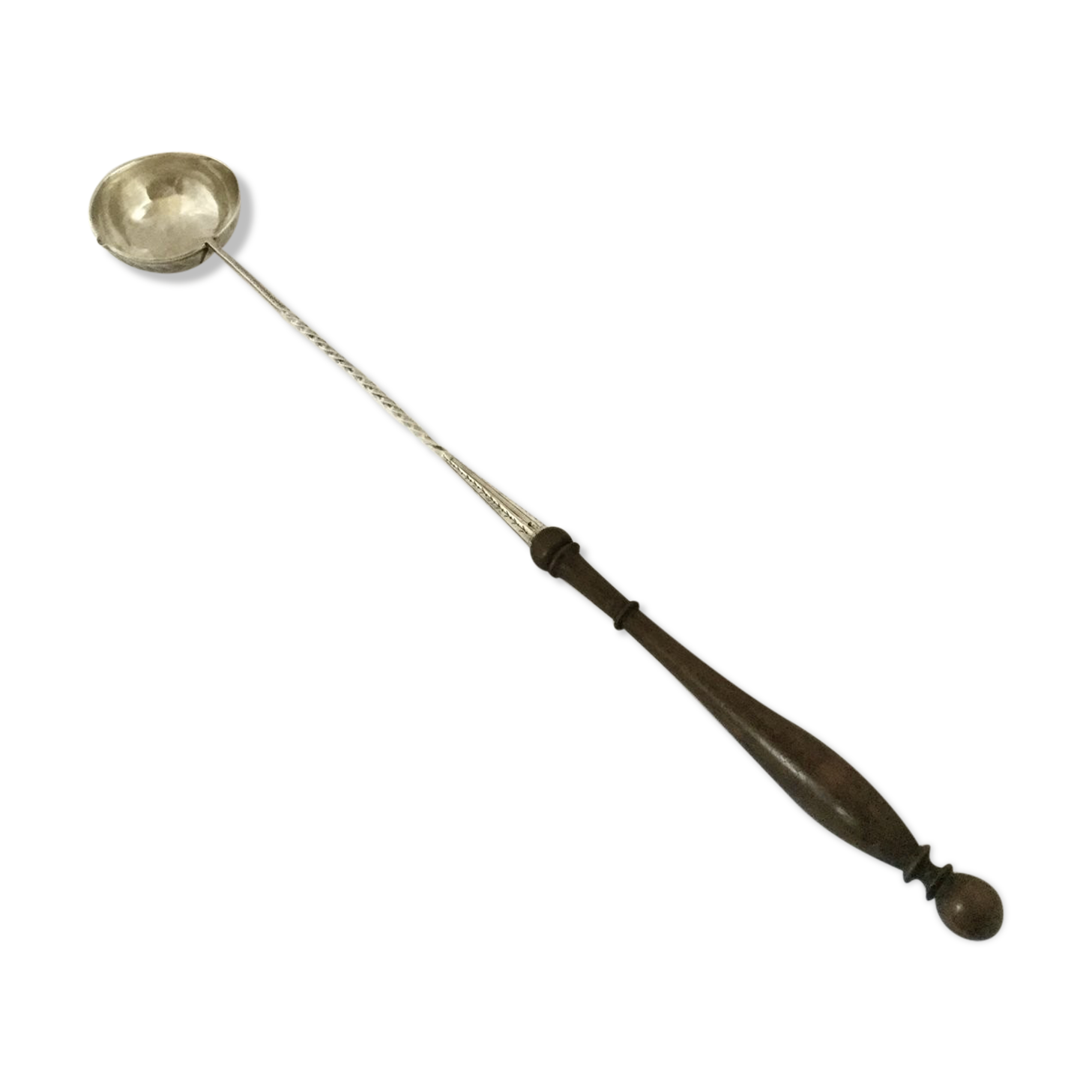 Silver punch ladle, Eugène Cadot