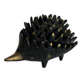 Vintage 1950 hedgehog ashtrays by Walter Bosse for Hertha Baller