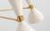 Italian Chandelier 3 Arms Ivory White