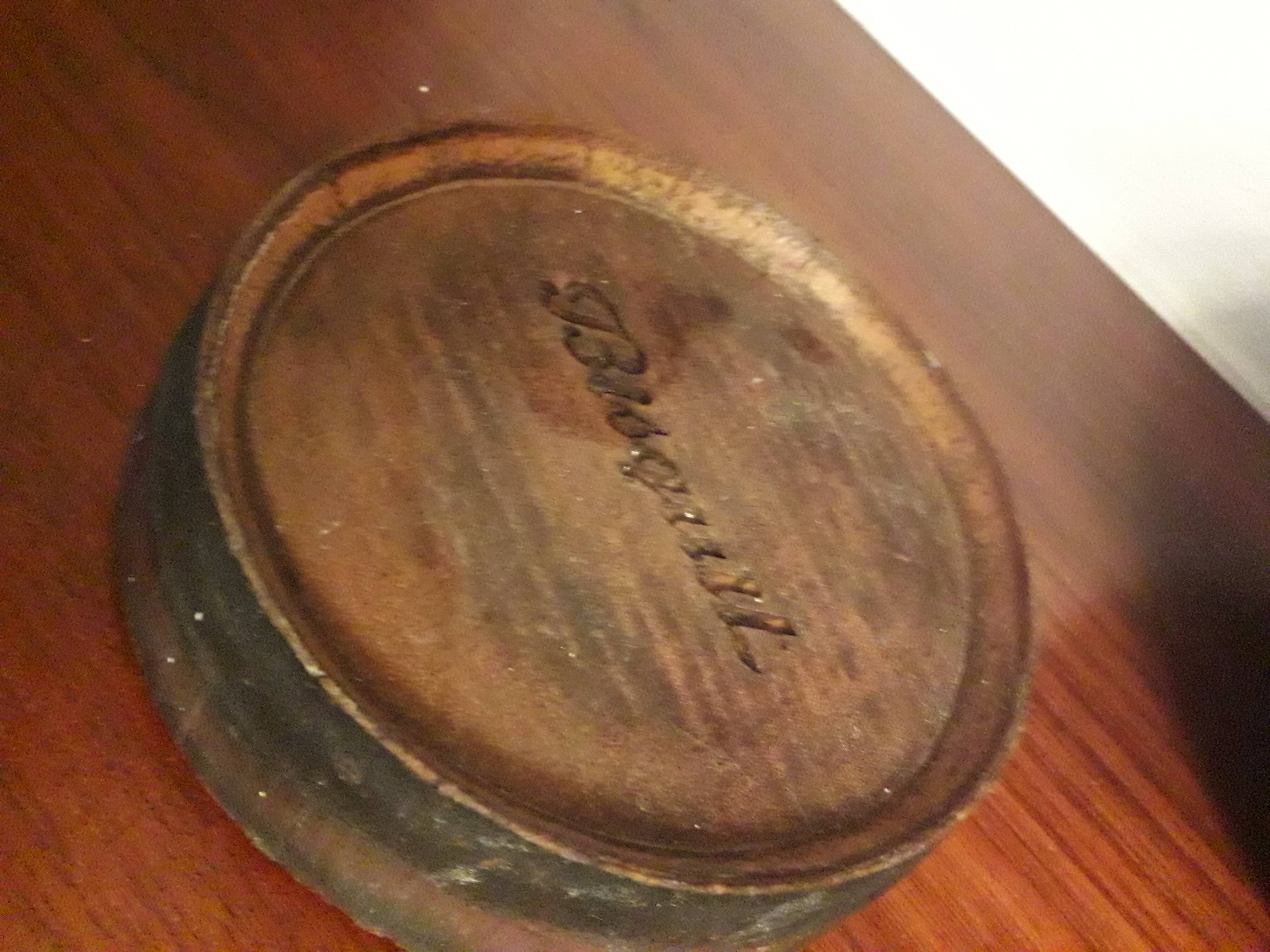 Ice bucket imitation biscuit barrel 1960