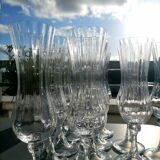 12 Daum Verona Collection champagne flutes