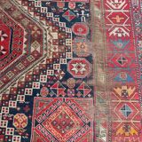 Antique carpet chirwan daghistan handmade 177x350 cm