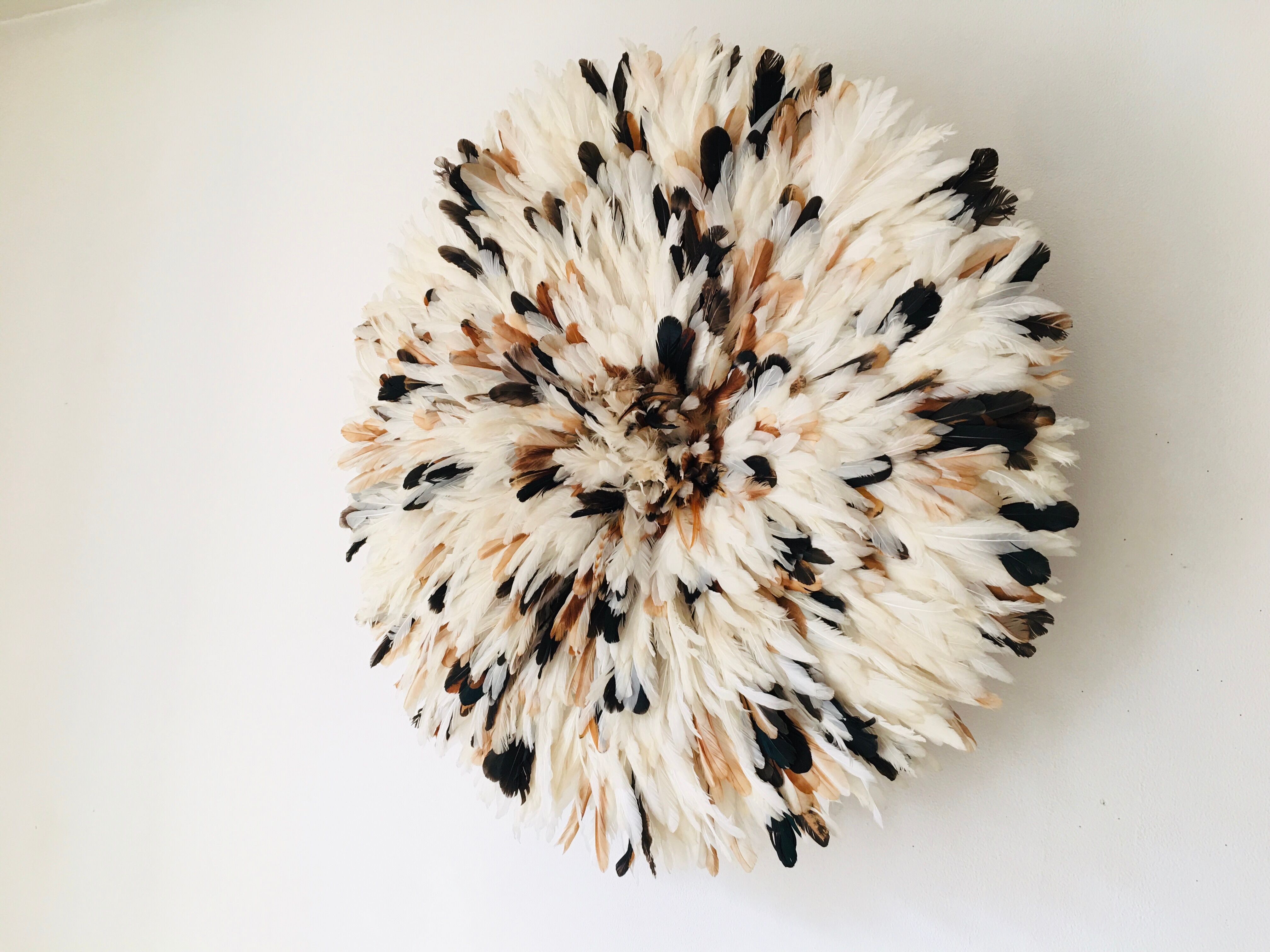 Speckled white jujuhat 75 cm