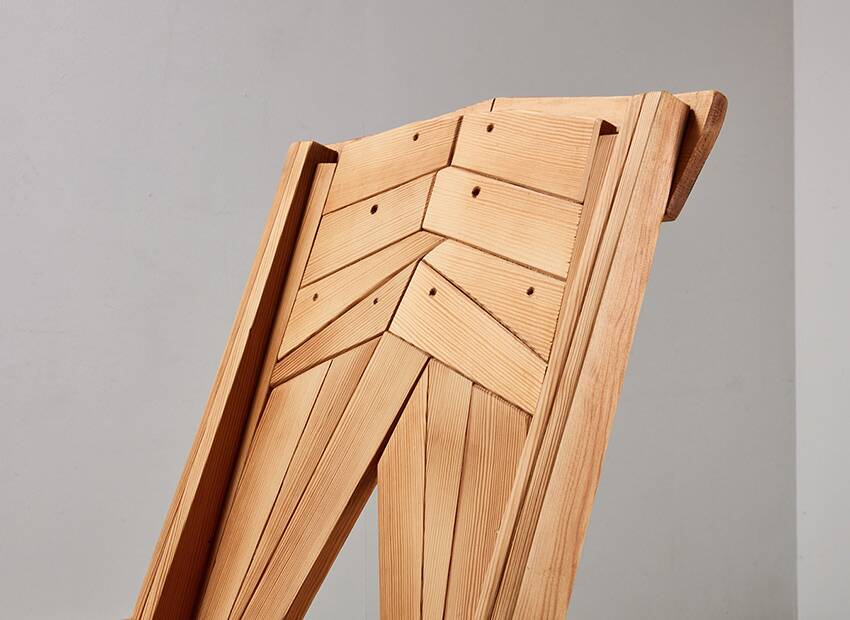 Unique Postmodern Lounge Chair Italy 1980s
