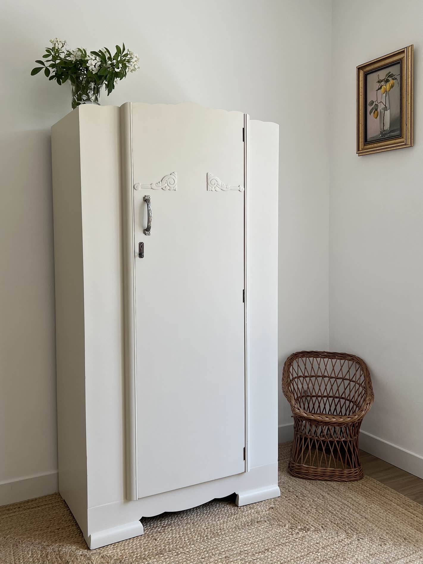 English Art Deco wardrobe