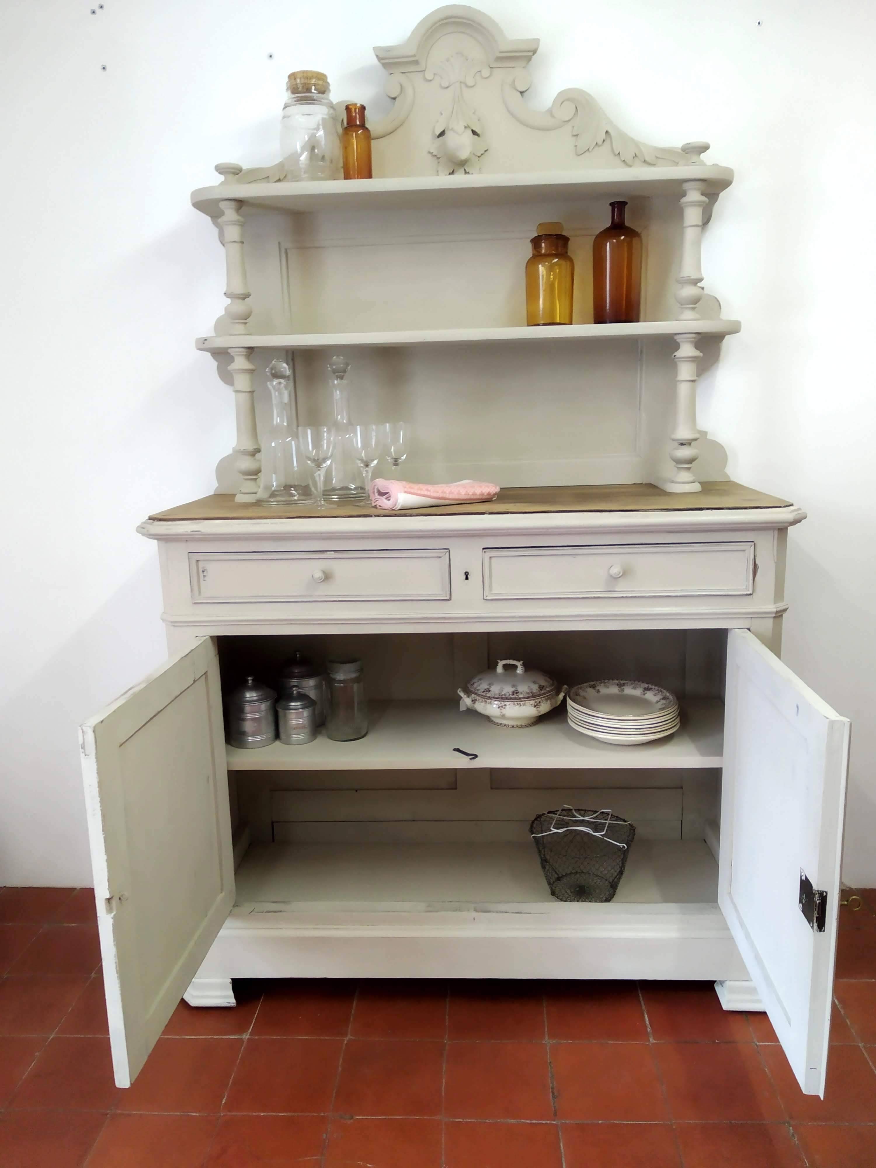 Buffet Saint Hubert Napoleon III patinated