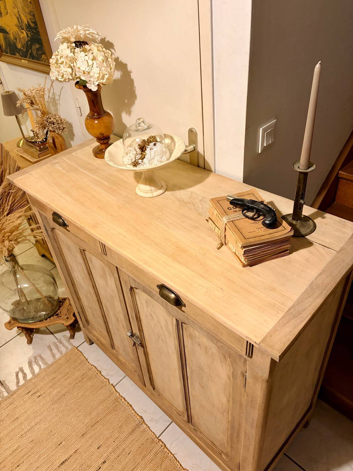 Buffet parisien bois brut