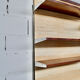 Modular wall system with rosewood panels Georges Frydman 70 years efa editor