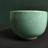 French vintage aquamarine tea set