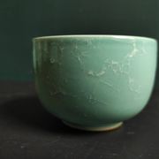 Service à thé vintage français en aigue-marine