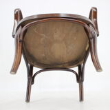 1950s Pair of Josef Frank Bentwood Armchairs no. 752 by Thon
