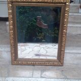 Magnifique miroir doré vintage ancien