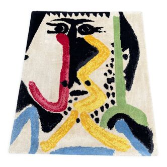 Carpet brand Desso made from a Picasso cardboard