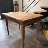Renovated solid farmhouse table