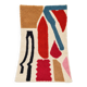 Magnificent handmade Berber rug, adorned with colourful geometric patterns.