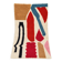 Magnificent handmade Berber rug, adorned with colourful geometric patterns.