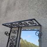 Porte manteau en fer forgé