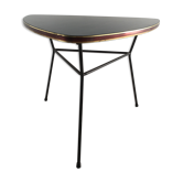 Glass table, three feet 50/60