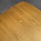 Low Mid-Century Danish Modern Teak Hyggebord 55 Coffee Table with shelf
