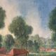 Canal stroll, oil on canvas signed