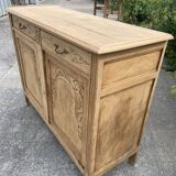 Parisian buffet in raw wood