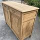 Buffet parisien en bois brut