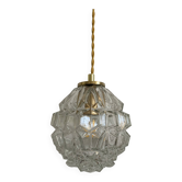 Vintage glass globe lamp