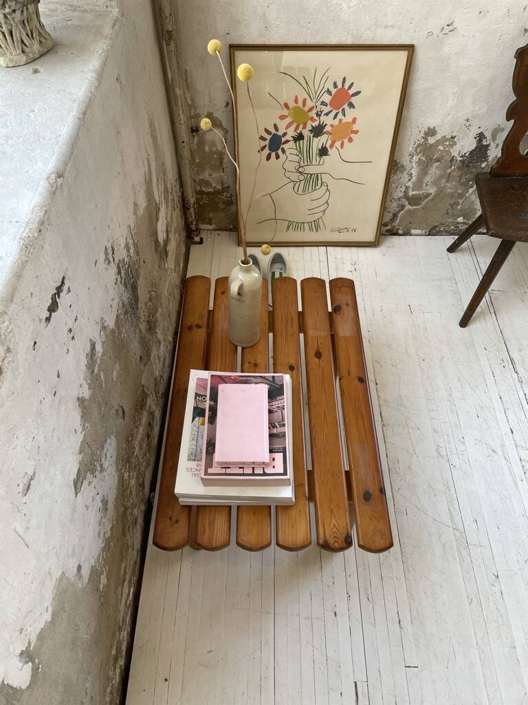 Rainer Daumiller luggage rack coffee table