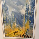 Contemporary abstract painting