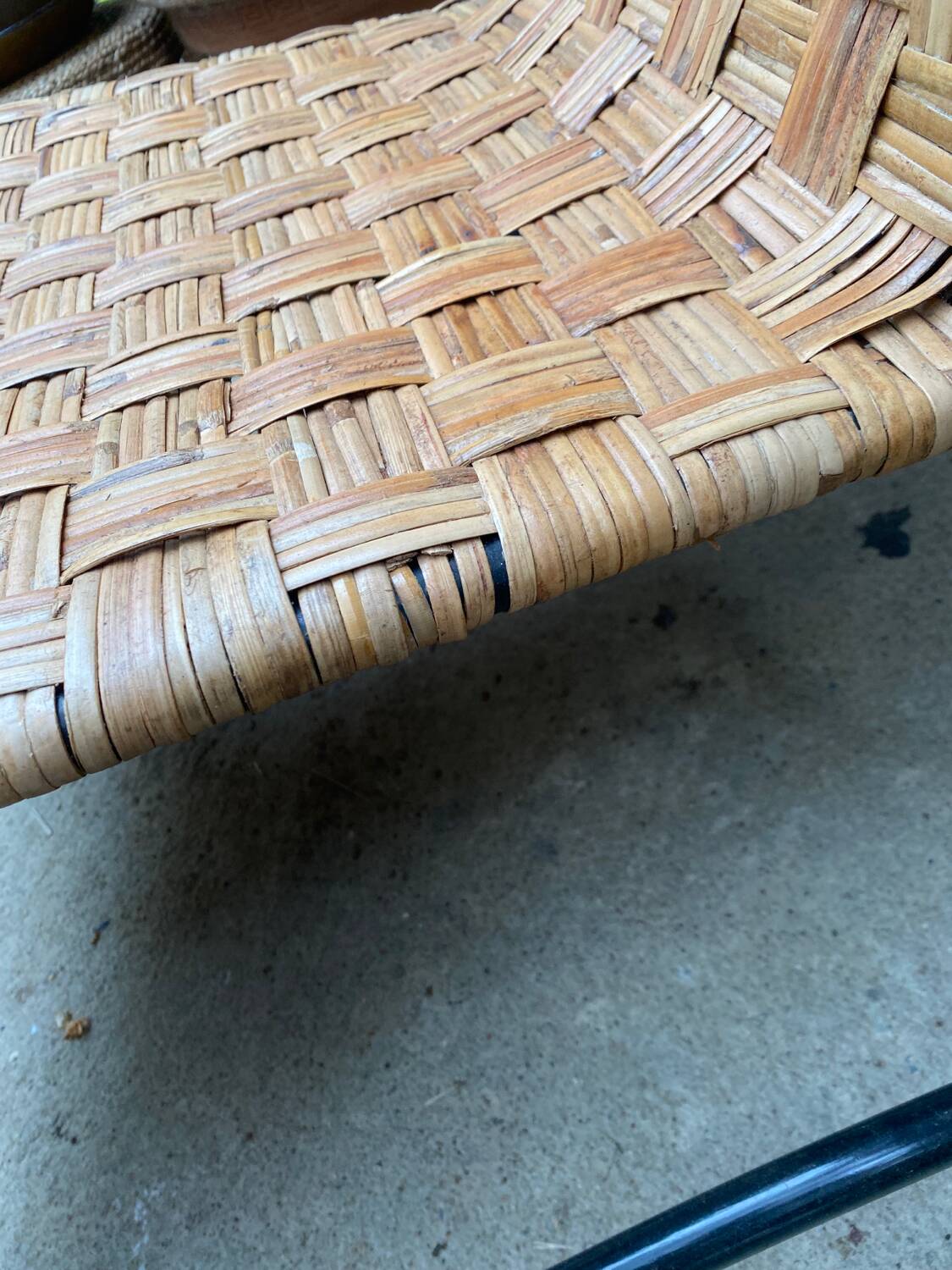 Maso armchairs, Maria Vinka woven rattan armchairs for Ikea