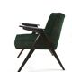 Green armchair by Józef Chierowski, 1970