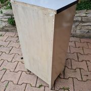 Vintage wooden furniture 4 drawers and formica tops