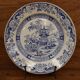 Japanese porcelain decoration plate Creil and Montereau Lebeuf Milliet