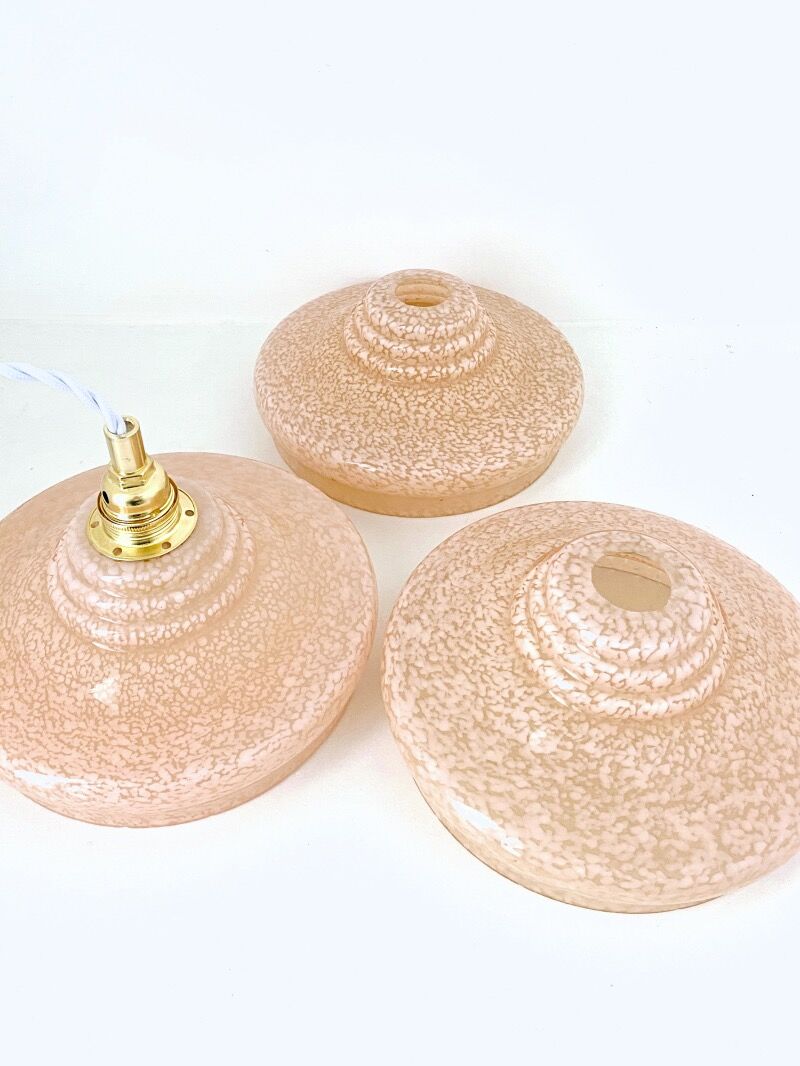 Clichy glass walking lamp