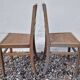 Paire de chaises bistrot vintage relookées
