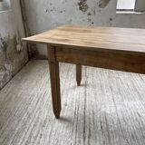 1950s oak butcher's farm table