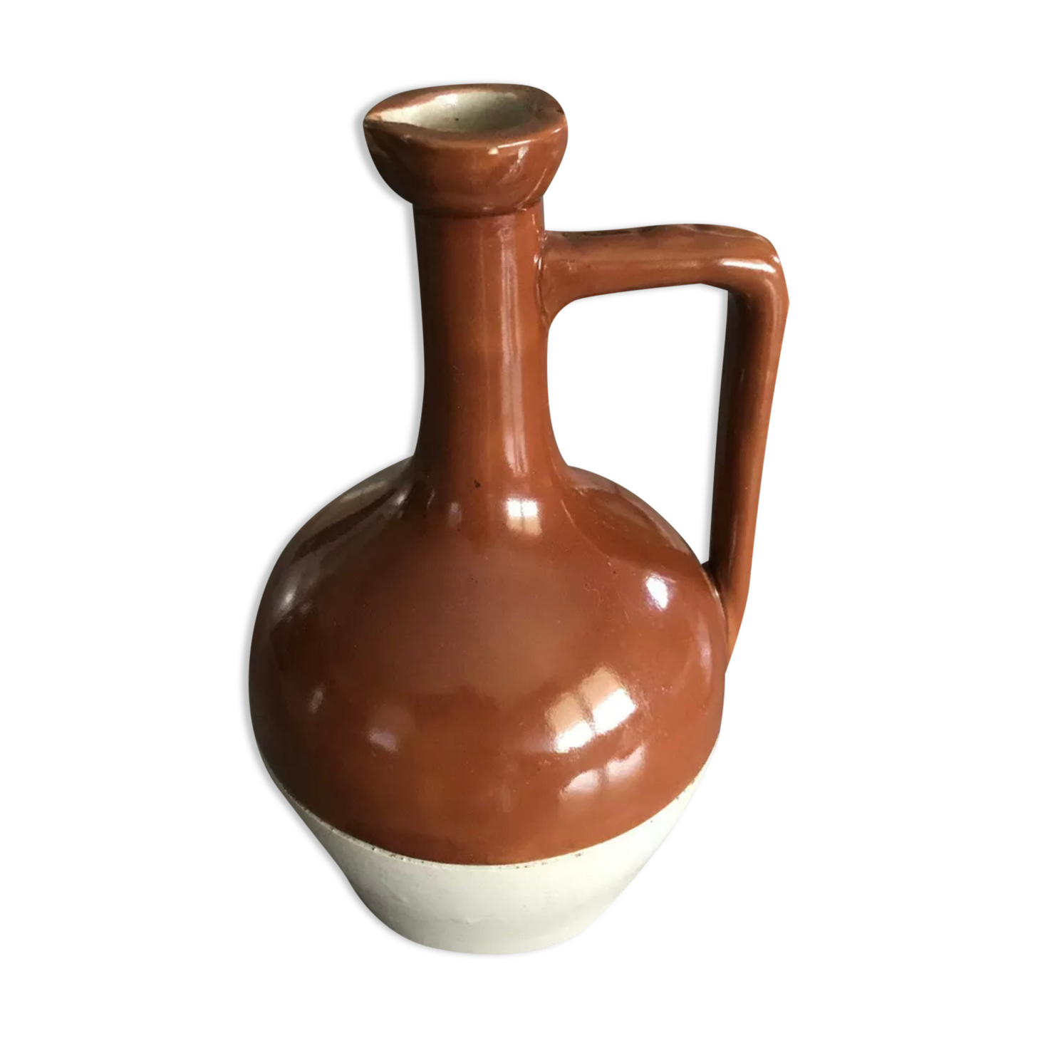 PITCHER BOTTLE BARDINET in Sandstone Distallator Bordeaux 50 cl BEIGE / BROWN