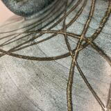 Vintage handle vase blue jeans Austruy Despinasse