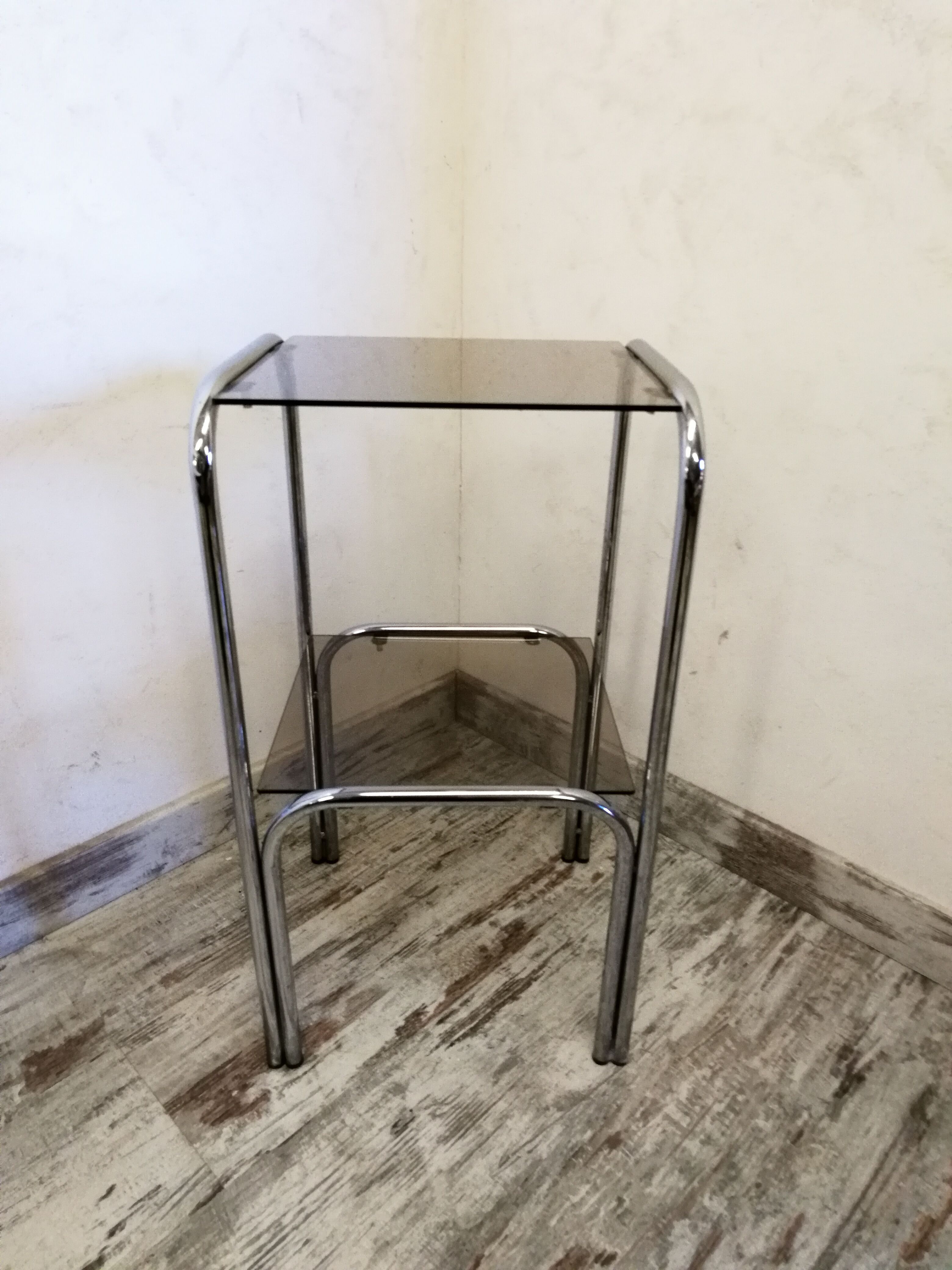 Vintage glass shelf