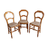 3 Louis-Philippe chairs
