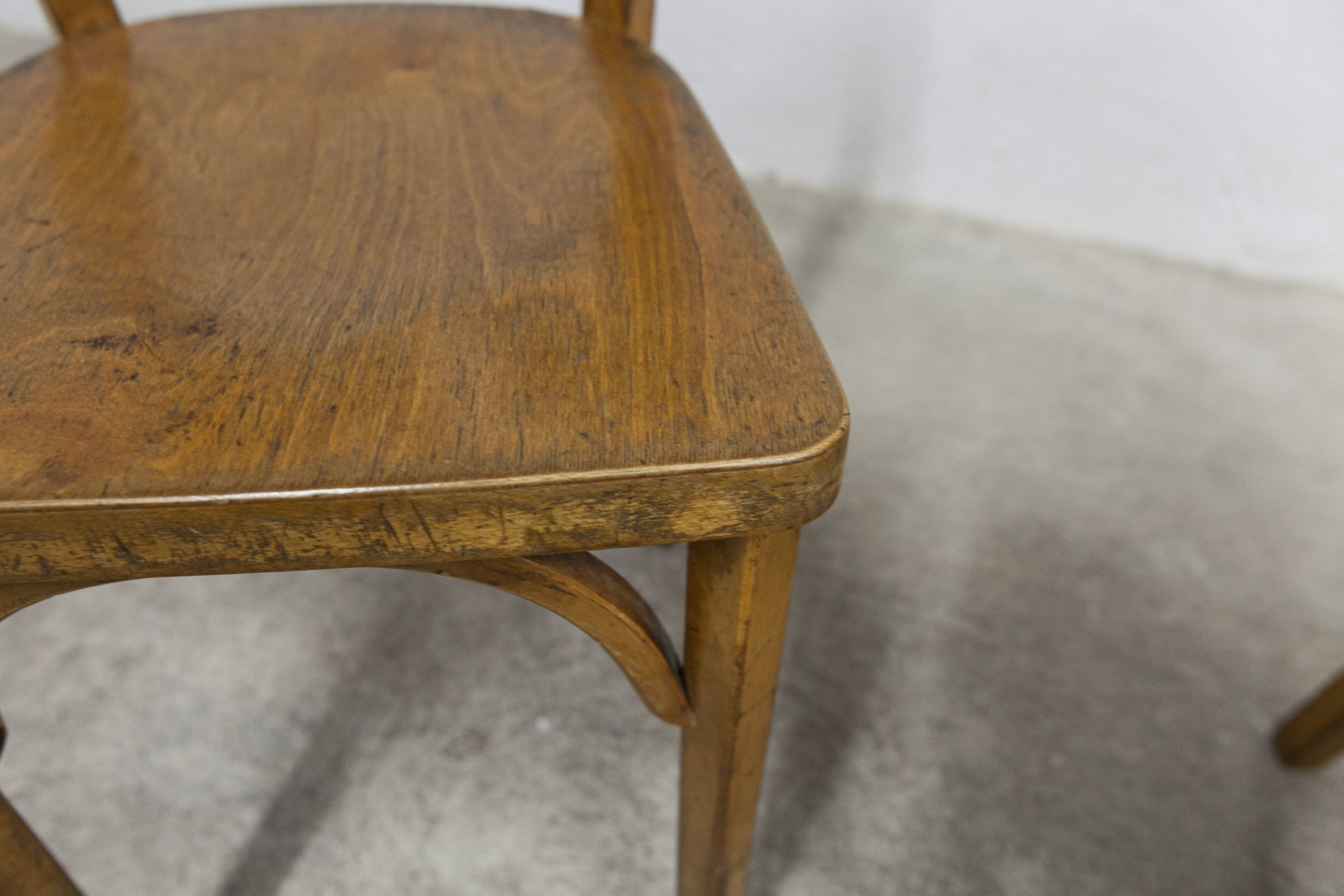 Pair of Baumann model 55 chairs from 1950