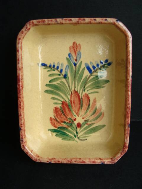 Rectangular HB Quimper trays