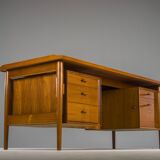Model 207 Desk in Teak by Arne Vodder for Sibast, 1960s