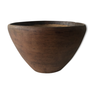 Salad bowl in vintage teak