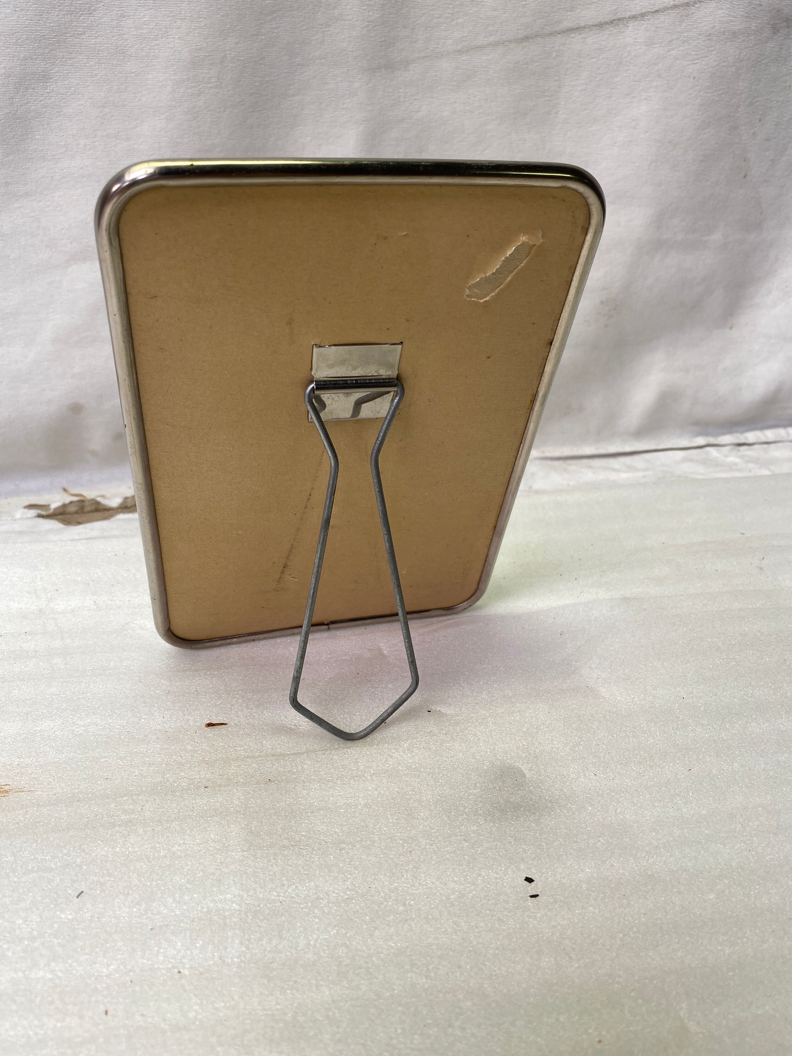 Vintage barber mirror to pose