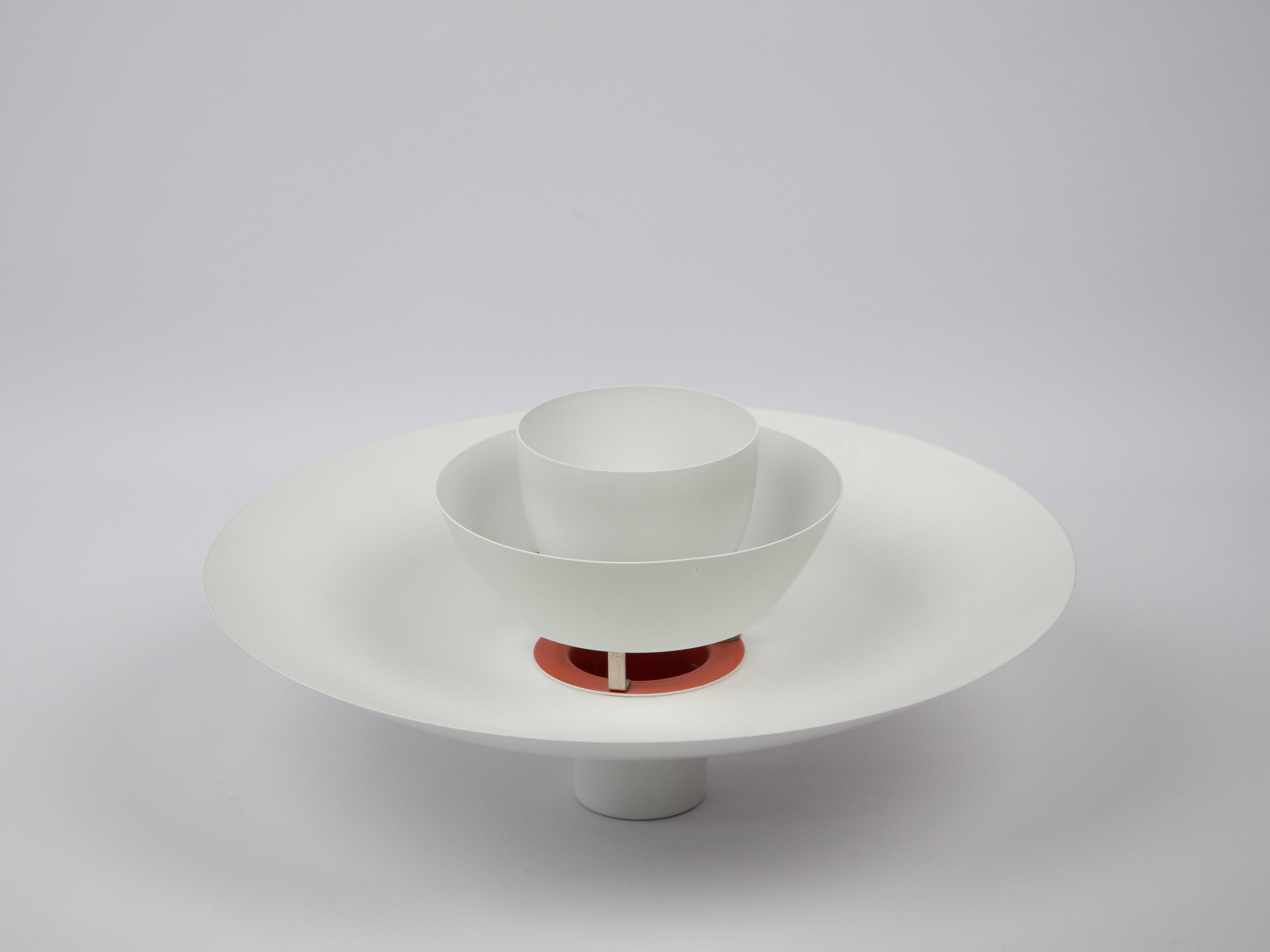 Suspension vintage danoise PH 4/3 par Poul Henningsen, Louis Poulsen, 1966