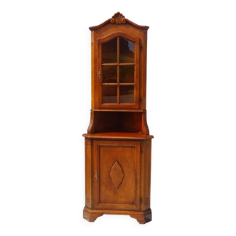 Small sideboard with corner display cabinet