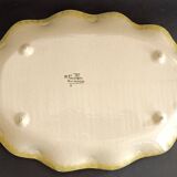 Large earthenware dish by Paul and Maurice FOUILLEN
