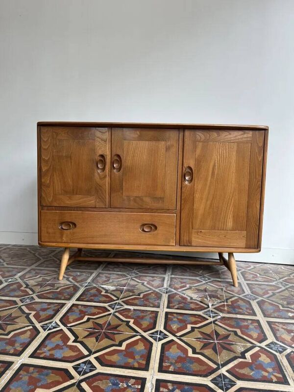 Modèle Windsor 467 – Luciano Ercolani pour Ercol (Royaume-Uni)