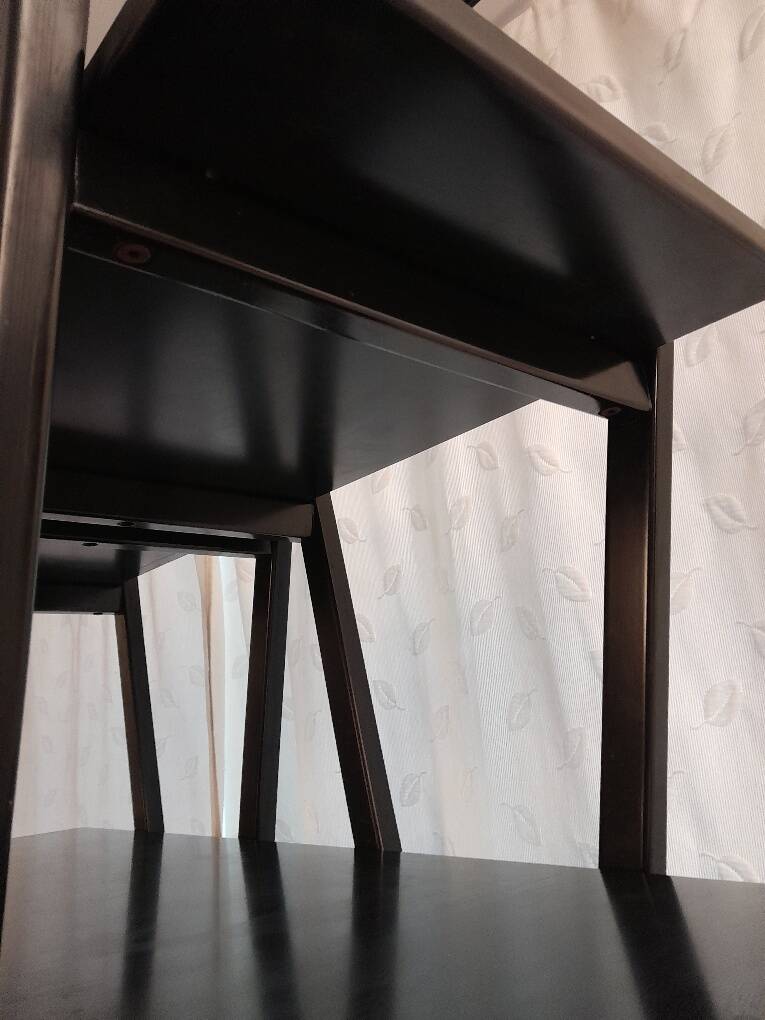 Cassina nuvola red shelf black walnut